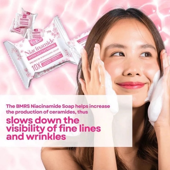 32x BMRS Niacinamide with Glutathione Premium Brightening Soap (70g each) - Picture 8 of 11